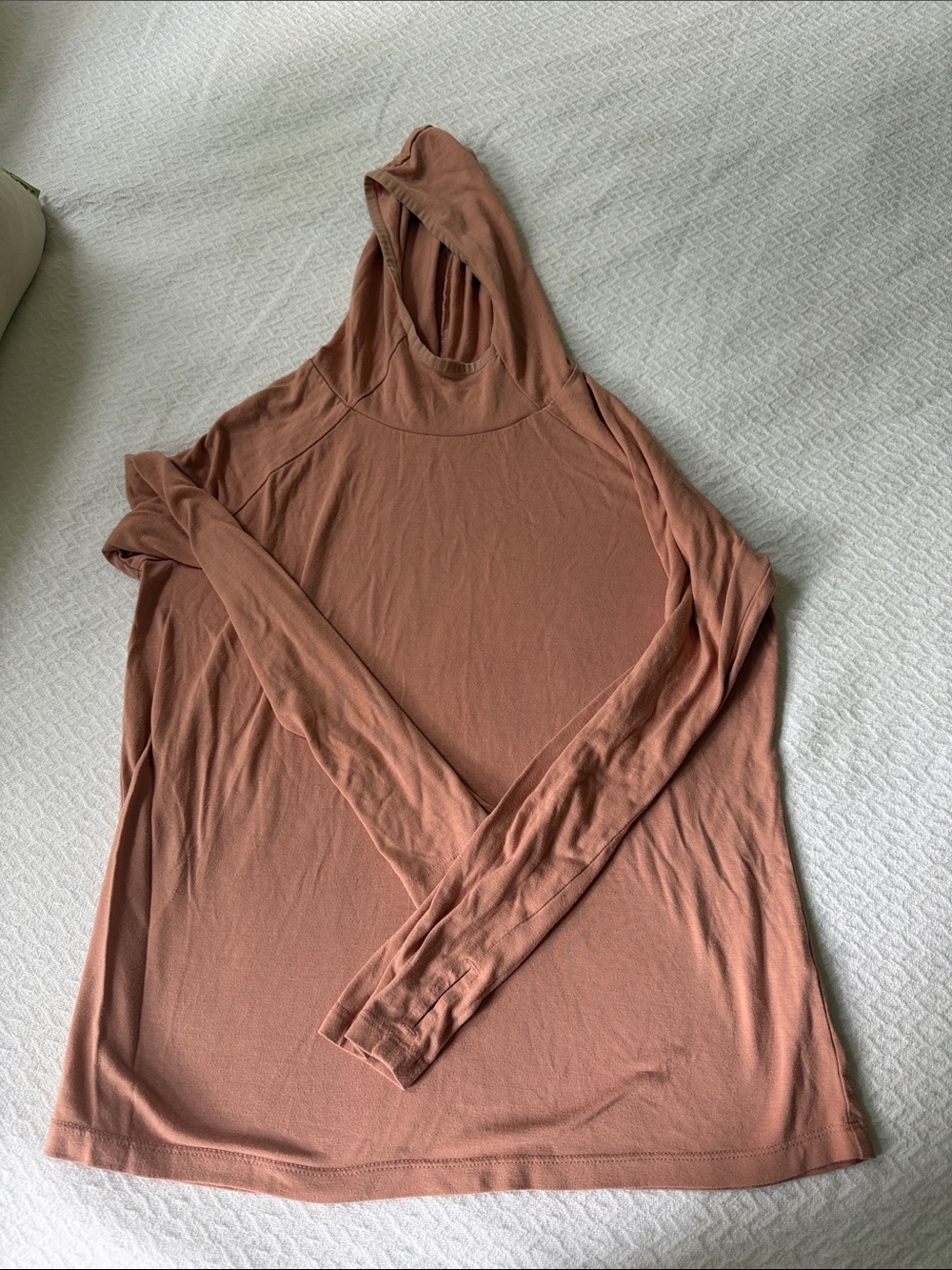 FreeFly Bamboo Women’s Long Sleeve Hooded Top - Dusty Rose